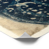 Poster Katsushika Hokusai. La Grande Vague au large de Ka (Coin)