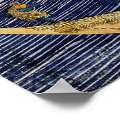 Poster Katsushika Hokusai Ocean Waves (Coin)