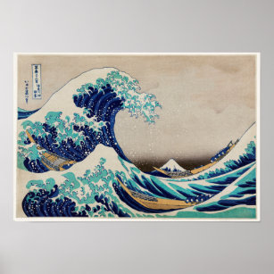 Poster Katsushika Hokusai - The Great Wave off Kanagawa