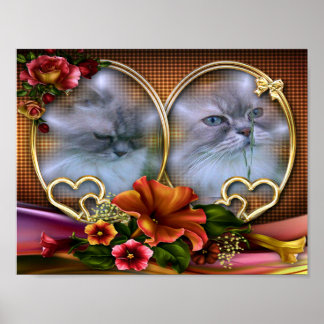 Poster Katze2 für Lilo