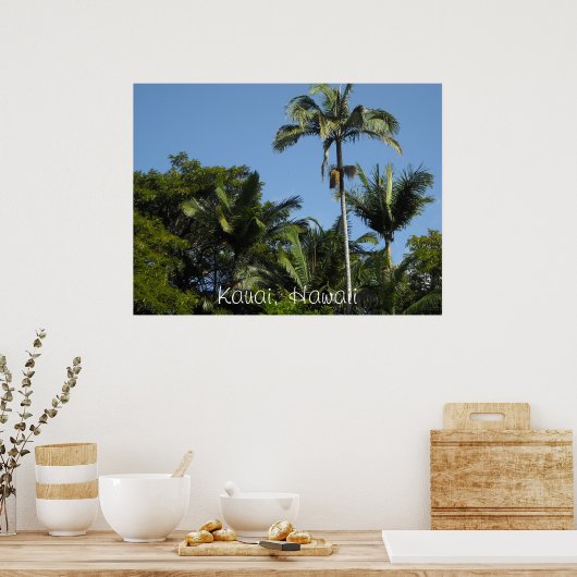 Poster Kauai, Hawaii (Cuisine)