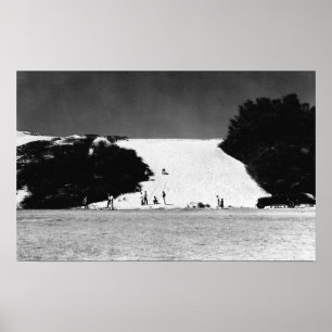 Poster Kauai, Hawaii - Vue sur les sables d'écorce