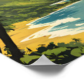 Poster Kauai Nostalgic Travel (Coin)