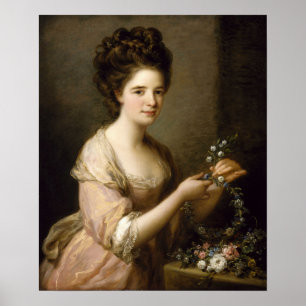 Poster Kauffman - Comtesse Eleanor De Lauderdale