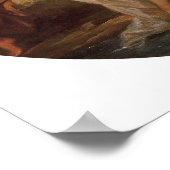 Poster Kauffman - Diana et ses nymphes se baignent (Coin)