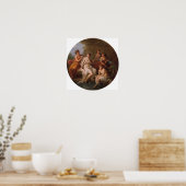 Poster Kauffman - Diana et ses nymphes se baignent (Cuisine)