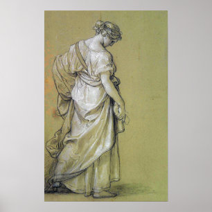 Poster Kauffman - Étude de femme debout