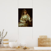 Poster Kauffman - Portrait D'Une Dame Comme Vierge Vestal (Cuisine)