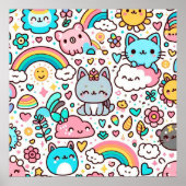 Poster Kawaii Art (Devant)