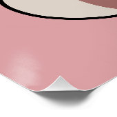 Poster Kawaii Chocolate Milk Cat – Cozy Drink & Cuteness (Coin)