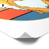 Poster Kawaii Corgi (Coin)