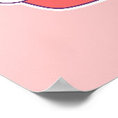 Poster Kawaii Cupcake Rainbow (Coin)