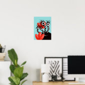 Poster Kawaii Cute Monster Enfants (Bureau à domicile)