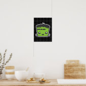 Poster Kawaii Frankenstein Imprimer (Cuisine)