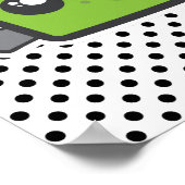 Poster Kawaii Frankenstein Imprimer (Coin)