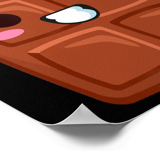 Poster Kawaii Halloween Groupe Costume Party S'mores Choc (Coin)