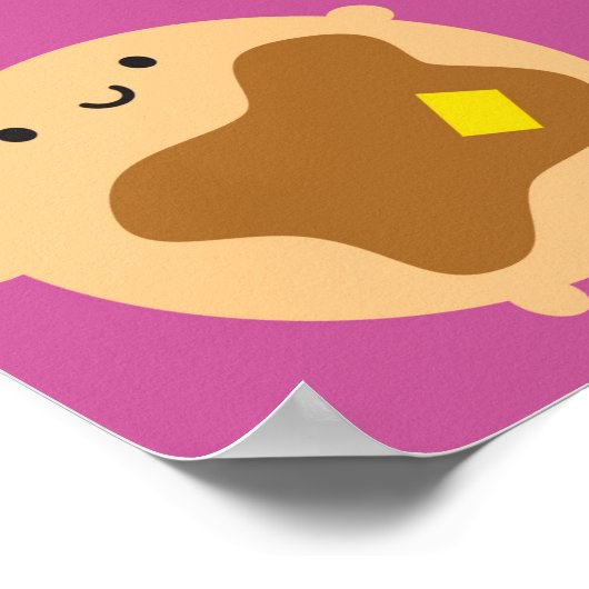 Poster Kawaii Pancake (Coin)