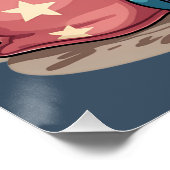 Poster Kawaii Panda Pajama Party Cosy Slepov esthétique (Coin)