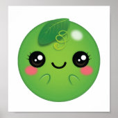 Poster Kawaii Pea (Devant)