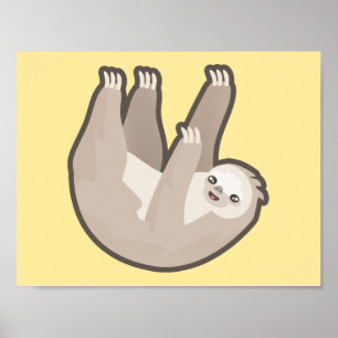 Poster Kawaii Sloth