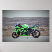 Poster Kawasaki Ninja 300 (Devant)