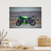Poster Kawasaki Ninja 636 (Cuisine)
