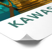 Poster Kawasan Falls Cebu Imprimer (Coin)