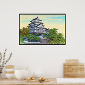 Poster Kawase Hasui Pacific Transport Lines Himeji Castle (Cuisine)