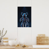 Poster Kaws Companion : Graffiti Splash (Cuisine)