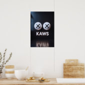 Poster Kaws Companion : Graffiti Splash (Cuisine)