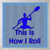 Poster Kayak (Devant)