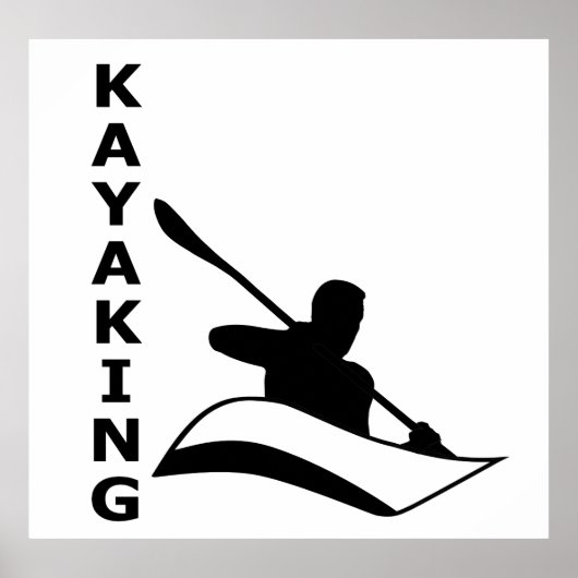 Poster Kayak (Devant)