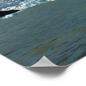 Poster Kayak au glacier Mendenhall (Coin)