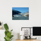 Poster Kayak au glacier Mendenhall (Bureau à domicile)