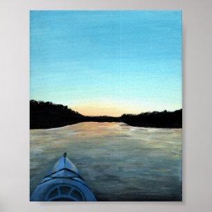 Poster "Kayak" la copie grande