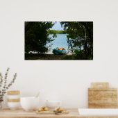 Poster Kayaking aux îles Virgin (Cuisine)