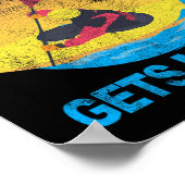 Poster Kayaking M'Accueille Humide Halloween Fun (Coin)