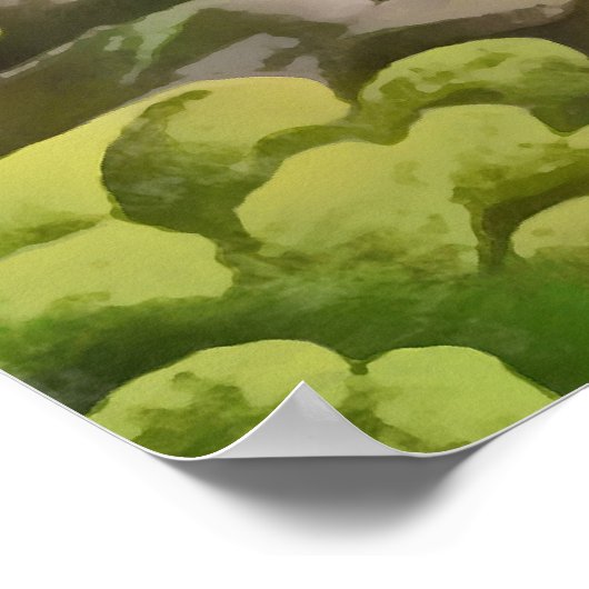 Poster Kayakoy Vieilles Maisons Vides Paysage Urbain (Coin)