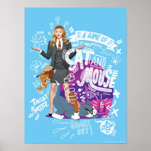 Poster Kayla, Tom & Jerry - A Game of Cat And Mouse (Devant)
