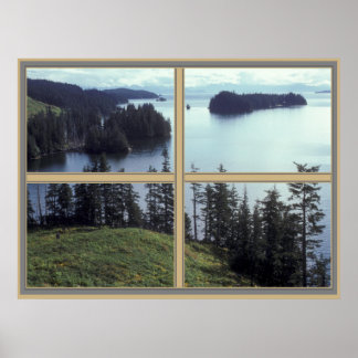 Poster Kazachstan van Bay Alaska