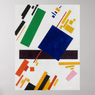 Poster Kazimir Malevich Composition du suprématisme