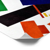 Poster Kazimir Malevich - Composition suprématiste (Coin)