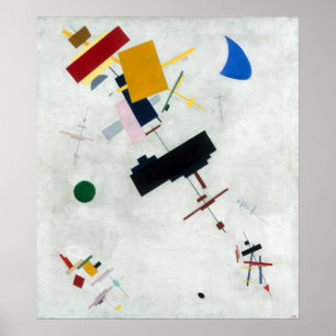 Poster Kazimir Malevich - Suprématisme