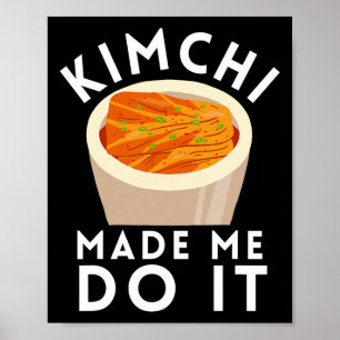 Poster Kbbq Korean Bbq Kimchi Ramen