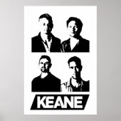 Poster Keane Band (Devant)