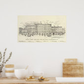 Poster Kearny, Californie et Sacramento West Side (Cuisine)