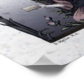 Poster Keats "Bright Star" Poésie victorienne Art 16x20 (Coin)