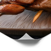 Poster Kebab chichi avec viande grillée et Légume (Coin)