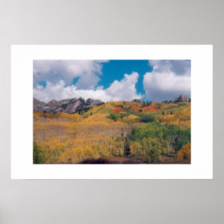 Poster Kebler Pass Automne 2001