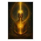 Poster Kechari Mudra (Devant)